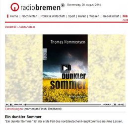 Krimitipp der Woche bei Radio Bremen